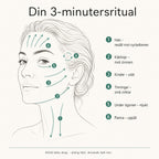 Din 3-minutersritual med suki ansiktsborste – sex steg: hals, käklinje, kinder, tinningar, under ögonen, panna